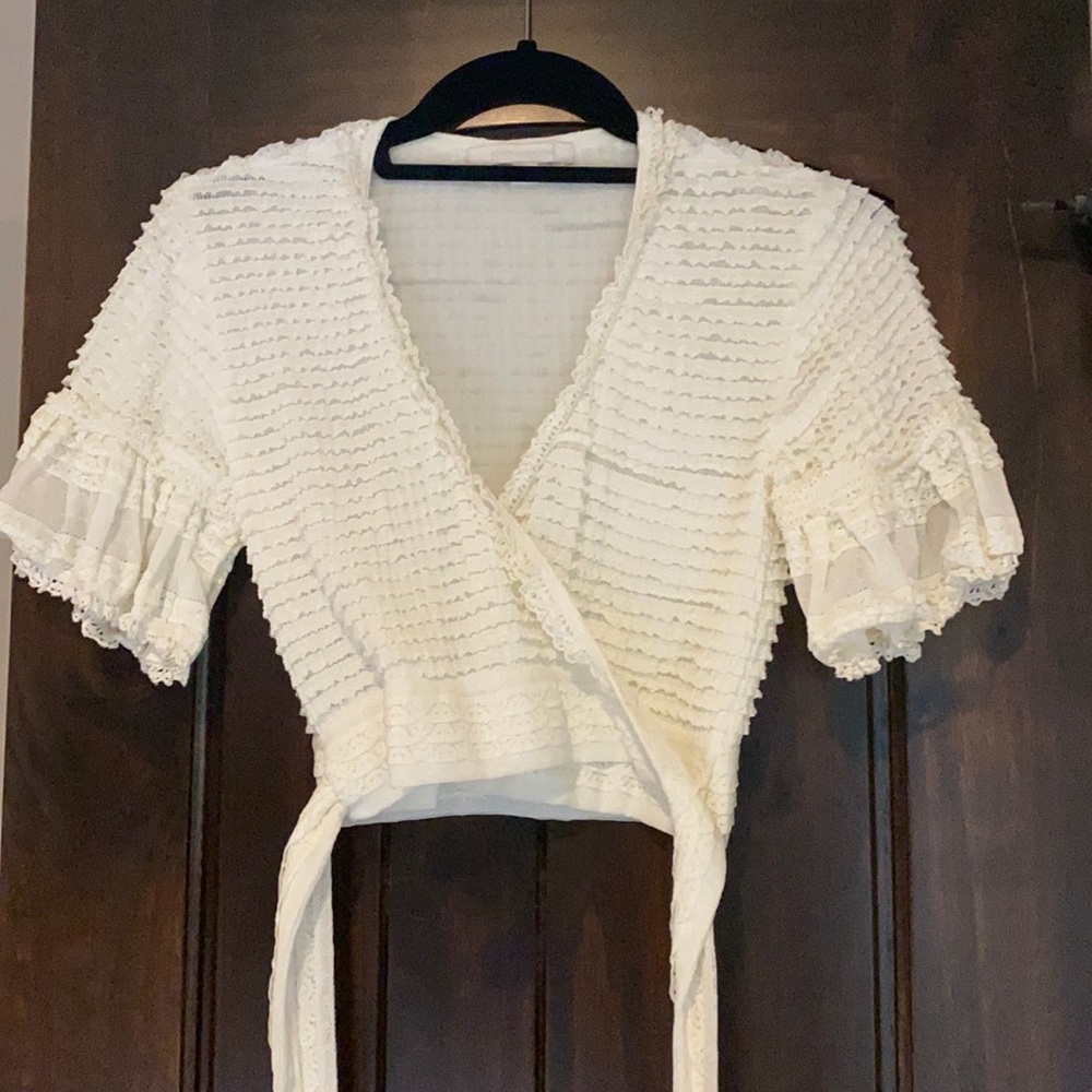 Cropped blouse